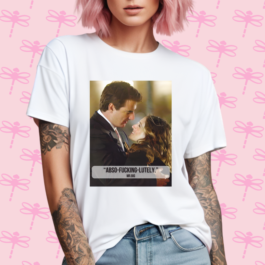 Carrie y Big T-Shirt