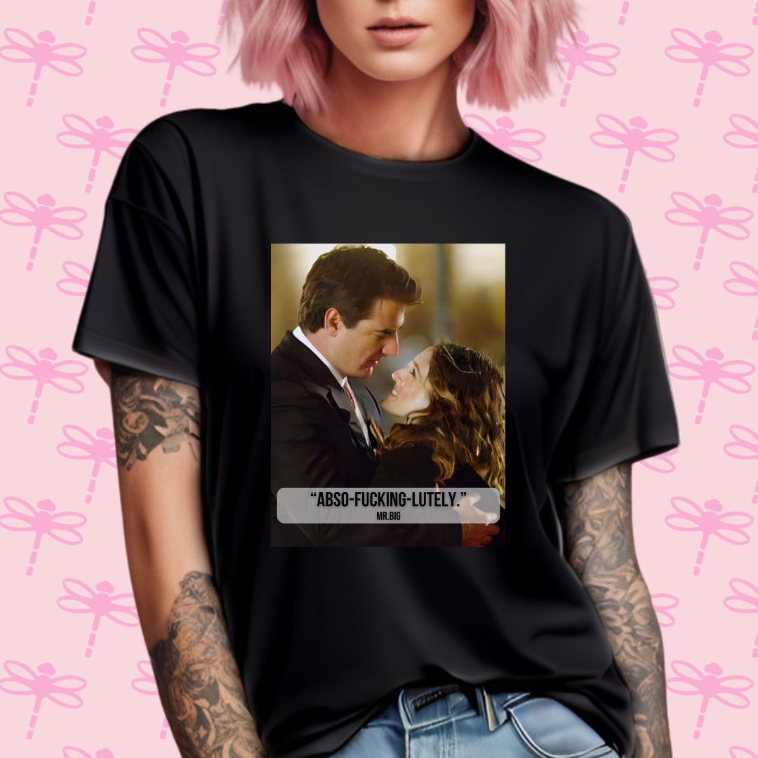 Carrie y Big T-Shirt