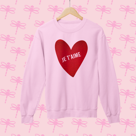 Je T'Aime Sweatshirt
