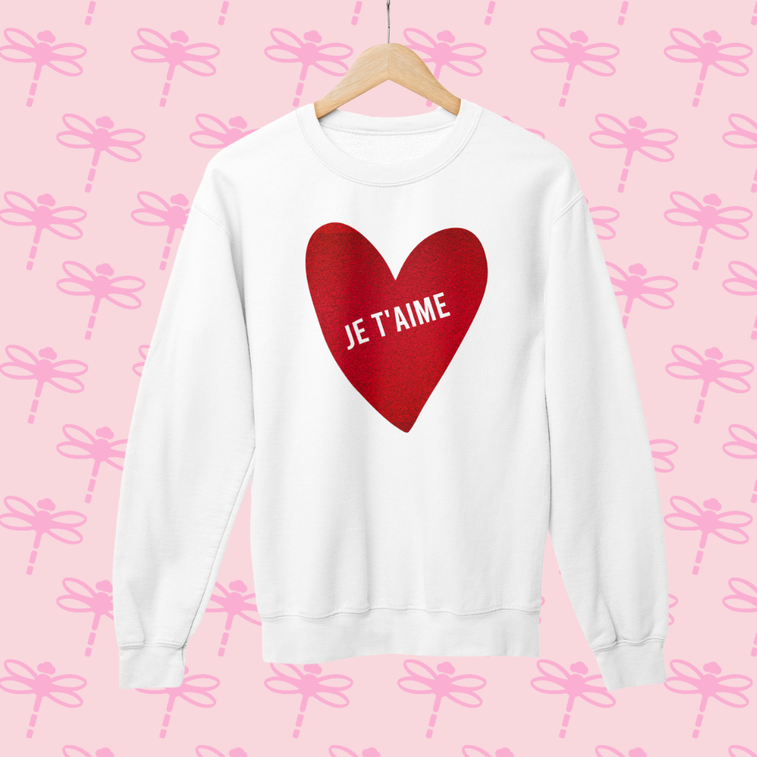 Je T'Aime Sweatshirt
