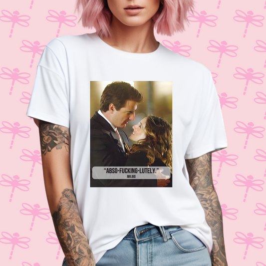Carrie y Big T-Shirt
