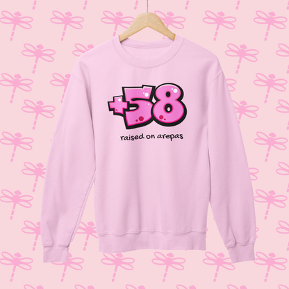 +58 Raised on Arepas Sweatshirt