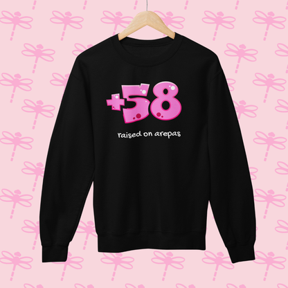 +58 Raised on Arepas Sweatshirt