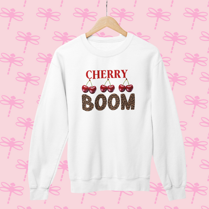 Cherry Boom Sweatshirt
